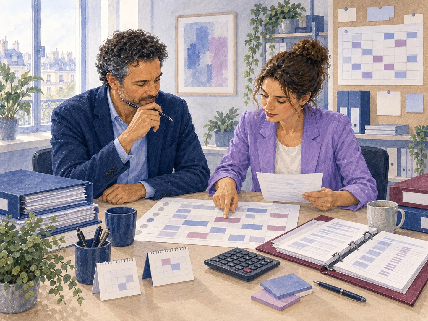 Congés payés à la clôture : calcul, maladie et écritures comptables